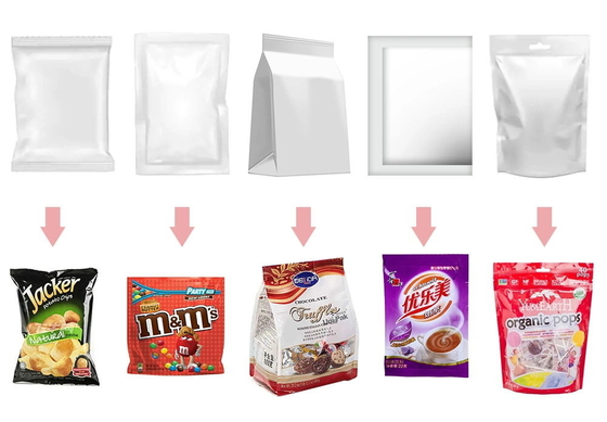 La machine à emballer automatique verticale de granule de Premade tiennent le poids de Doypack