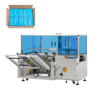 Écoulement horizontal de érection de cartonnage jetable de machine à emballer de masque protecteur de FFP2 FFP3