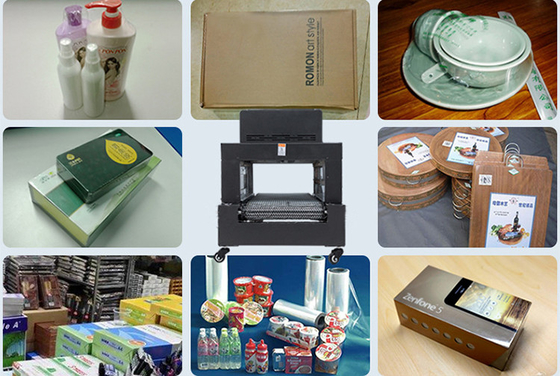 Petites bouteilles de boîte d'emballage du PE POF de machine d'enveloppe de rétrécissement de soudure à chaud de PVC de carton