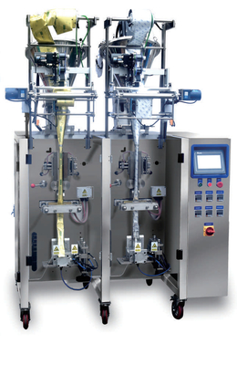 Lignes de double poche automatique verticale de casse-croûte de machine à emballer de granule petite