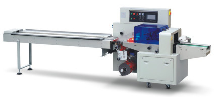 Film tirant la machine façonnage/remplissage/soudure rotatoire horizontale de machine à emballer d'écoulement