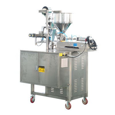 Remplissage volumétrique liquide de sauce à piments de machine de remplissage de piston de ketchup petit