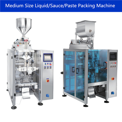 Bagger vertical liquide complètement automatique Machine de la machine de remplissage de grand ketchup 5kg