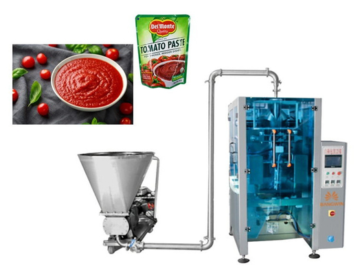 Bagger vertical liquide complètement automatique Machine de la machine de remplissage de grand ketchup 5kg