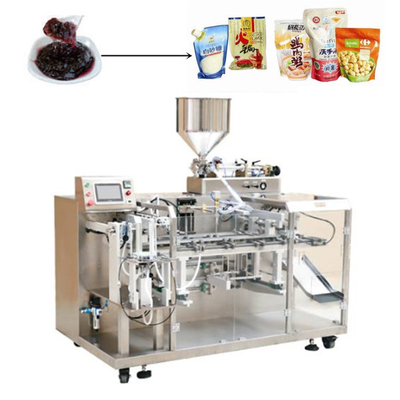 Fruit liquide Juice Feeding Filling Machine de machine à emballer de poche de Masala de shampooing