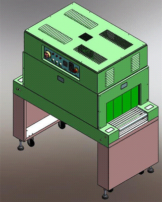 Cachetage à grande vitesse de rétrécissement d'enveloppe de la machine POF de douille en plastique automatique de film
