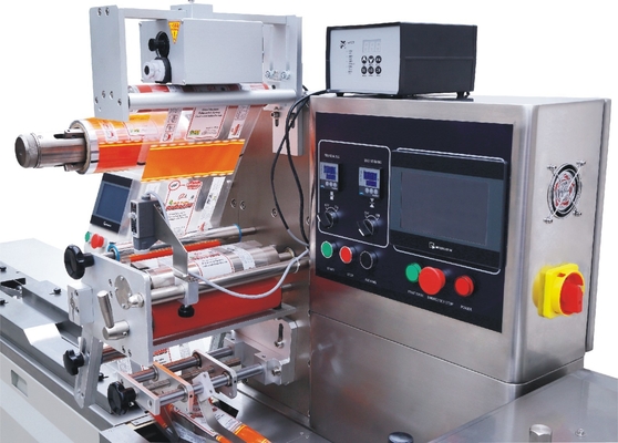 Courroie de départ de emballage d'emballage alimentaire de biscuit de pain horizontal automatique de machine