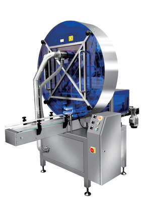 Machine de capsulage remplissante de poudre de foreuse automatique linéaire de machine à emballer