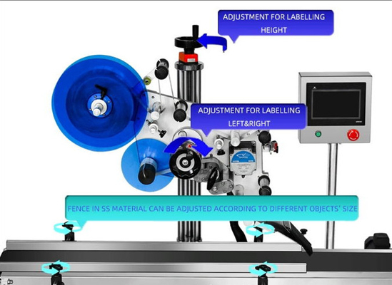 Un détergent de machine à étiquettes de côté machine à emballer automatique de boîte autocollant auto-adhésif