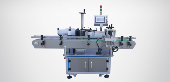 Autocollant auto-adhésif de machine à étiquettes de bouteille ronde imprimant la machine à étiquettes