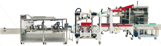 Machine de remplissage complètement automatique de boîte de carton de tissu de machine à emballer de savon de gant