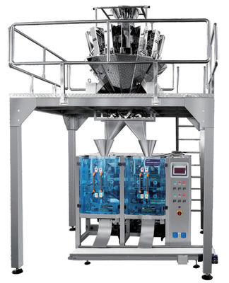 Machine de remplissage automatique verticale de pesage automatique de granule de machine à emballer de PLC