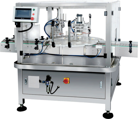 Ligne d'emballage automatique d'écoulement horizontal granules pesant le capsulage de mise en bouteilles